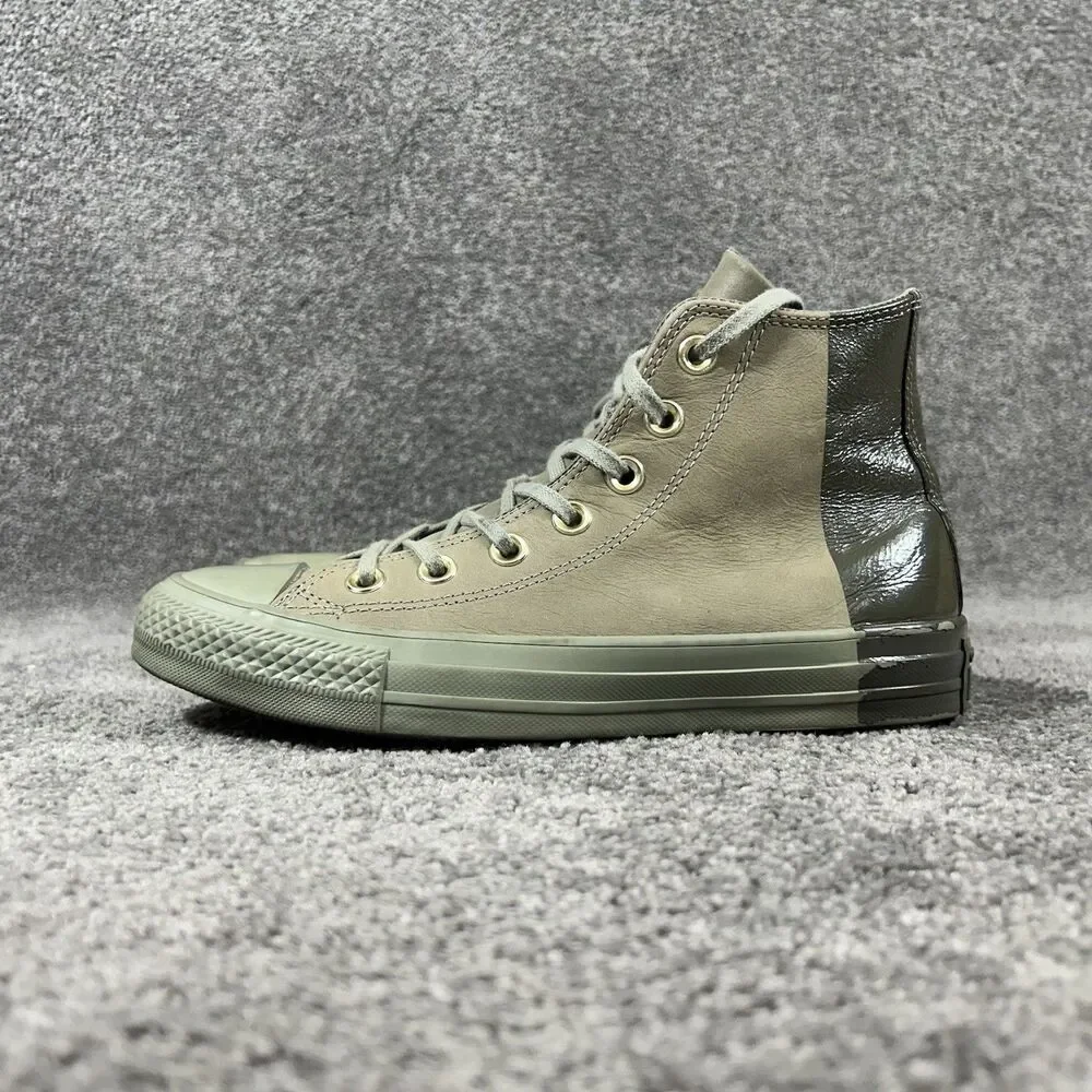 Converse Chuck Taylor All Star Hi Women’s Sz 6.5 Green Two Tone Athletic Shoes